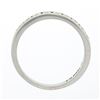 Image 7 : Classic 18k White Gold 0.54 ctw 9 Channel Set Round Diamond Wedding Band Ring