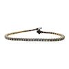 Image 1 : 3.78 ctw Diamond Tennis Bracelet - 14KT White Gold