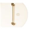 Image 5 : Chanel White Faux Pearl Mademoiselle Profile Pin Brooch