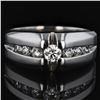 Image 1 : 0.73 ctw Diamond 14KT White Gold Ring