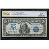 Image 1 : 1899 $5 Chief Silver Certificate PCGS 53