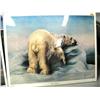 Image 3 : Lot of 2 shrink wrapped prints of polar bears Ronilee Lynch: print 661 of 750 "Just Dozin'" by Ronil