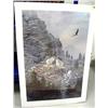 Image 1 : Shrink wrapped print by Kelley of 3 mountain goats and eagle (53)