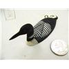 Image 1 : Beautiful ivory common loon by Al Mayac, 352f- 3-3/4" long (2)