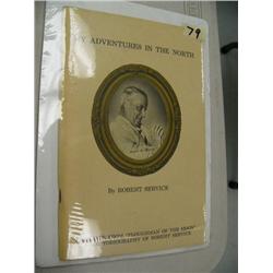 Shrink wrapped book :My Adventures in the North by Robert Service (2)