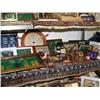 Image 3 : Whole shelf: nautical items; framed- shells, knots, butterflies, knives; etc. (8888)