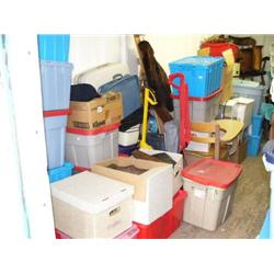 Huge assortment of household goods- yarn; vacuum cleaner; fur coat (81)