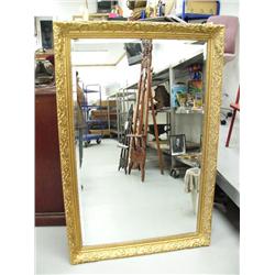 Gold gilded beveled mirror (81)