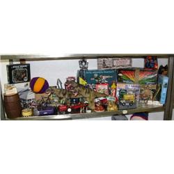Whole shelf of collectible toys (76)