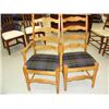 Image 1 : Lot of 2 chairs- high back ladder back (2)