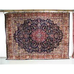 Carpet #34121: Khorasan- Hand knotted in Iran, 13' x 9' 8", retail value $7,338 (8888)