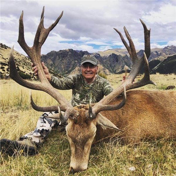 5 Day Silver Medal Red Stag Hunt for 1 Hunter in New Zealand With Glen Dene Hunting & Fishing