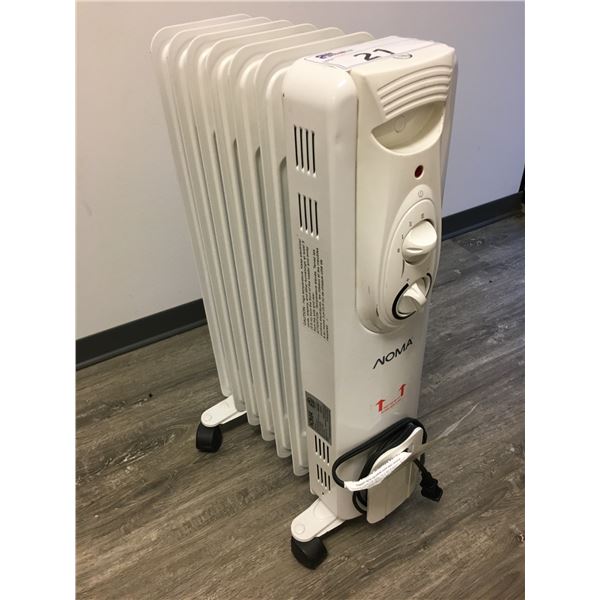 NOMA OIL-FILLED RADIANT HEATER (WHITE)