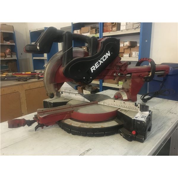 Rexoin REXON MODEL MC9305 TRI-AXIS SYSTEM SLIDING COMPOUND MITER SAW - Able ...