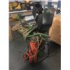 Image 2 : OXY-ACETYLENE WELDING SET WITH CART/TANKS/GAUGES & CUTTING TORCH