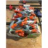 Image 3 : GROUP OF ASSORTED BAR CLAMPS (APPROX 15) AND BOX FULL OF SPRING CLAMPS