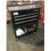 Image 1 : HUSKY 4 DRAWER ROLLING TOOL CABINET WITH CONTENTS  (BLACK)