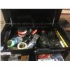 Image 3 : HUSKY 4 DRAWER ROLLING TOOL CABINET WITH CONTENTS  (BLACK)