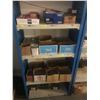 Image 2 : 4 BLUE & GREY SHELF RACKING UNITS WITH CONTENTS - ASSORTED HARDWARE/SHOP SUPPLIES/FASTENERS/ETC