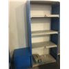 Image 2 : 1 BLUE & GREY SHELF RACKING UNIT WITH CRYOPAK BOX/TRANSFORMER & ANTI-FATIGUE MAT