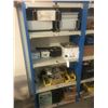 Image 4 : 4 BLUE & GREY SHELF RACKING UNITS WITH CONTENTS - ASSORTED DOOR & WINDOW HARDWARE/SHOP
