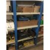 Image 5 : 4 BLUE & GREY SHELF RACKING UNITS WITH CONTENTS - ASSORTED DOOR & WINDOW HARDWARE/SHOP