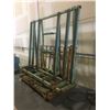 Image 2 : 2 LARGE STEEL FRAMED MATERIAL STORAGE RACKS