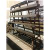 Image 2 : A-FRAME STEEL CONSTRUCTED DOUBLE SIDED ROLLING MATERIAL STORAGE RACK