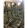 Image 2 : ALUMINIUM  CONSTRUCTED 4 TIER ROLLING MATERIAL STORAGE RACK