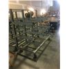 Image 2 : ALUMINIUM CONSTRUCTED 4 TIER ROLLING MATERIAL STORAGE RACK