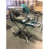 Image 2 : MAKITA MODEL LS 1219 SLIDING COMPOUND MITRE SAW WITH ROLLING WORK STAND