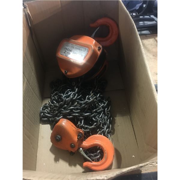 ROK 2 TON CHAIN HOIST