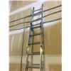 Image 2 : FEATHERLITE ALUMINIUM 3 STAGE 16FT EXTENSION LADDER