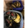Image 2 : PALLET OF ASSORTED ITEMS-CASTORS, LOAD STRAPS, ALUMINIUM DOOR/WINDOW HARDWARE, ETC