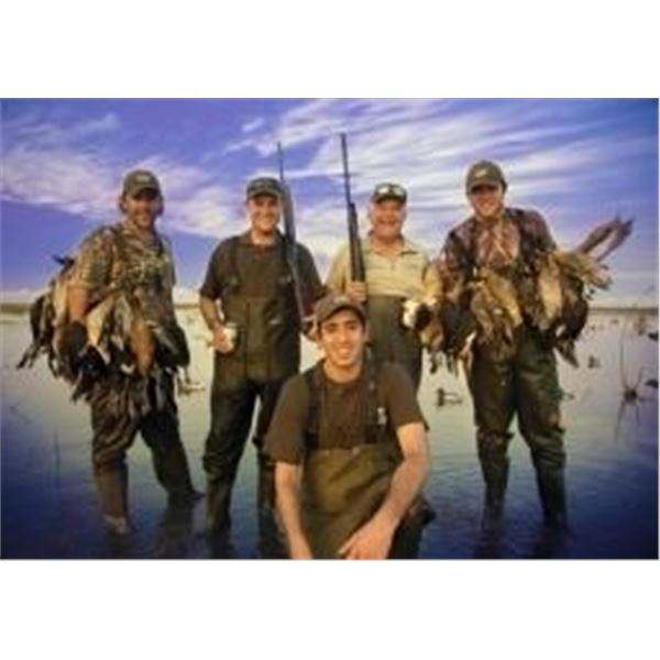4 hunters 4 nights for a mixed bag hunt based on double occupancy – Ducks, Doves, and Perdiz (Season