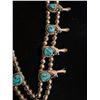 Image 7 : Navajo Squash Blossom Necklace