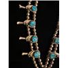 Image 8 : Navajo Squash Blossom Necklace