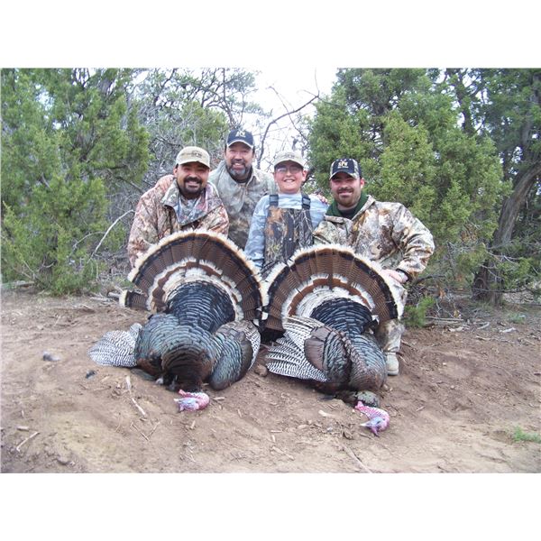 3 Day Turkey Hunt for 1 Hunter and 1 Companion on Private Land in the Heart of New Mexico