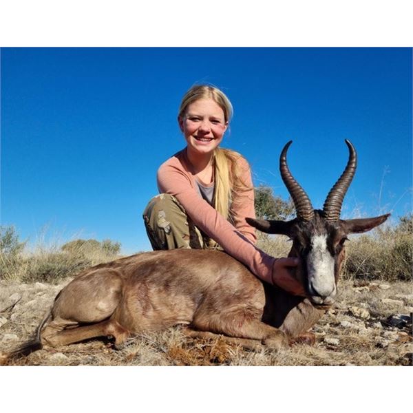 6 Day African Plains Game Hunt (8 Animals) for 2 Youth Hunters with Jannie Otto Safaris