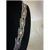 Image 4 : Navajo Peyote Bird Squash Blossom Necklace