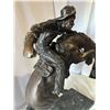 Image 5 : “WOLLY CHAPS” by Frederic Remington - Western Bronze Sculpture Statue Cowboy 23" x