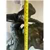 Image 8 : “WOLLY CHAPS” by Frederic Remington - Western Bronze Sculpture Statue Cowboy 23" x