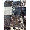 Image 7 : Black & White Patch Cow Hide Rug