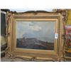 Image 1 : Framed Oil On Canvas Vintage Seaside Art - 20 x 24