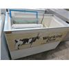 Image 1 : Excellence 4' Rolling Slide Top Frozen Treat Merchandiser