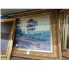 Image 1 : Ornately Framed Oil On Board "Italian Village Scene" - 24 x 30