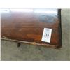 Image 2 : 32-Mahogany Rectangular Pedestal 4 Top Dining Tables - 32 X $