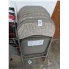 Image 1 : 8-Beige Padded Folding Chairs - 8 X $