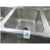 Image 2 : S/S 7' Icelated 3 Comp Sink w/Drainboards