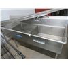 Image 1 : S/S 7' Double Pot Sink